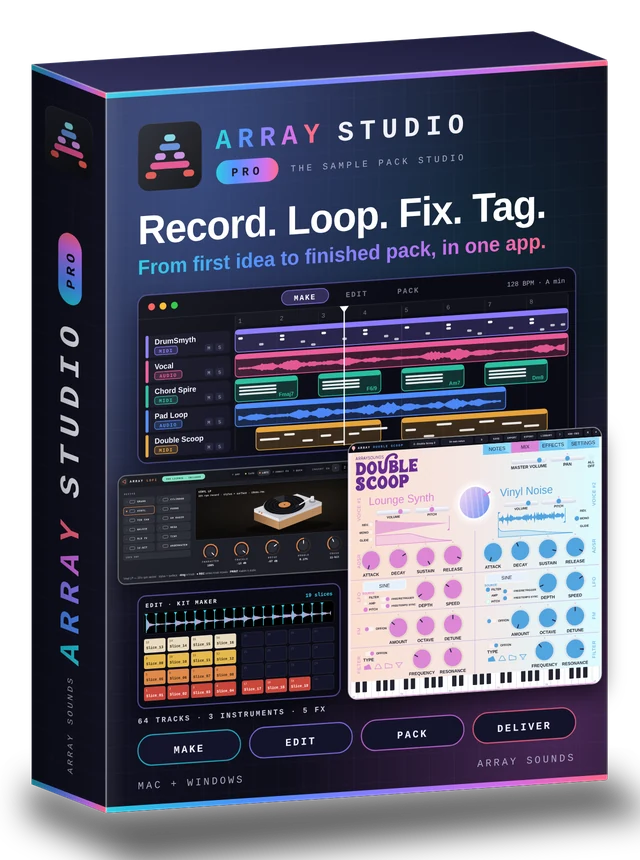 Array Studio Pro box