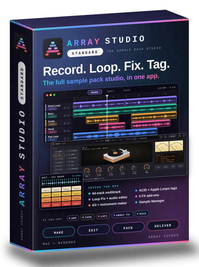 Array Studio Standard box