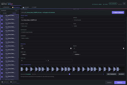 Batch Array — Mac App & Ableton Live 12 Extension