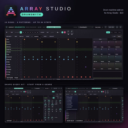 DrumSmyth for Array Studio